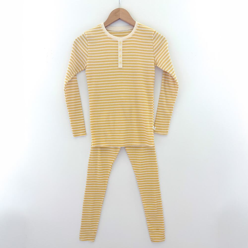 Pee Ka Boo, Yellow and White, Girls Lounge Set, Size 8